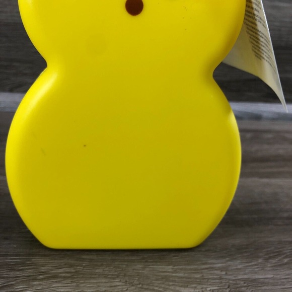 10” Yellow Peeps Blow Mold Plastic Bunny New Battery Operated LED Easter Decor - Picture 5 of 10